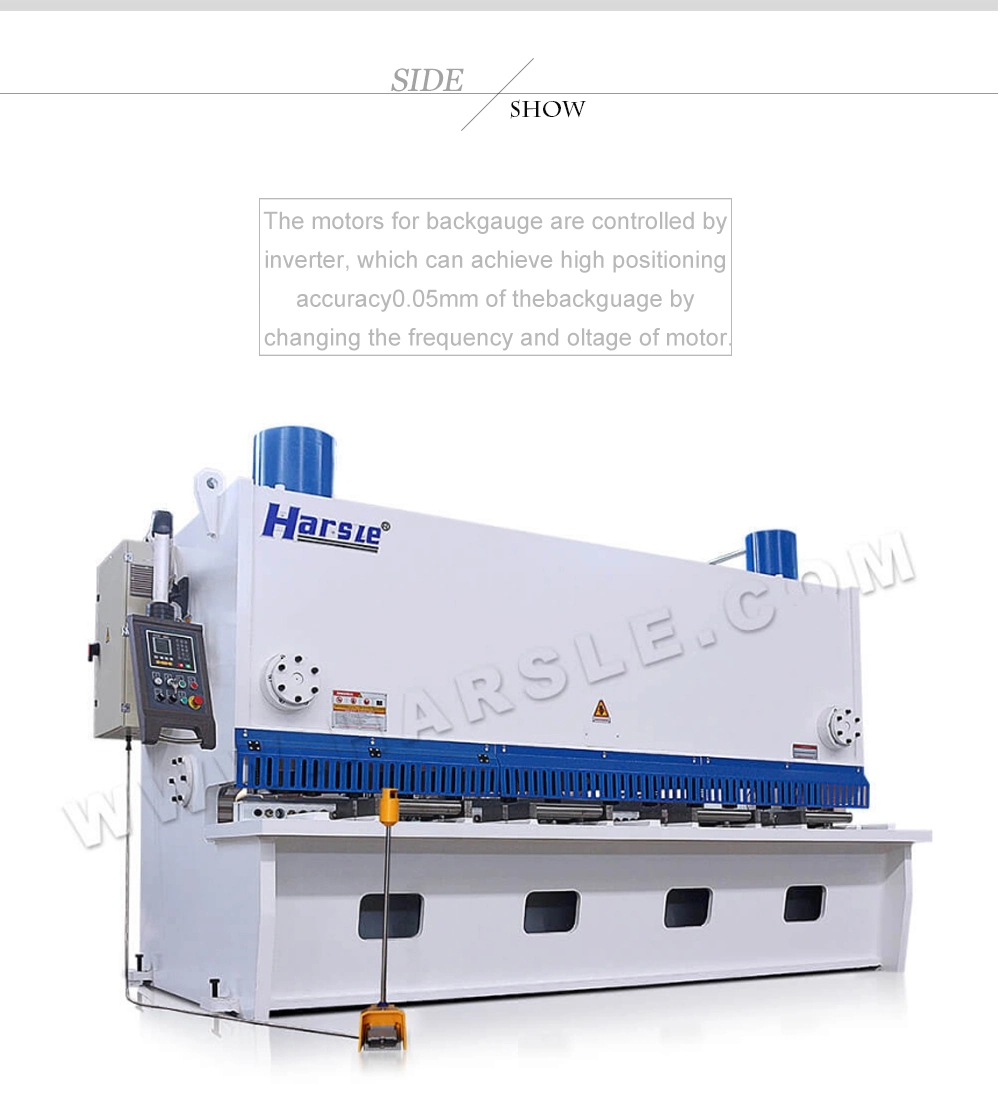 QC12K- 16X4000 Hydraulic Guillotine Shearing Machine