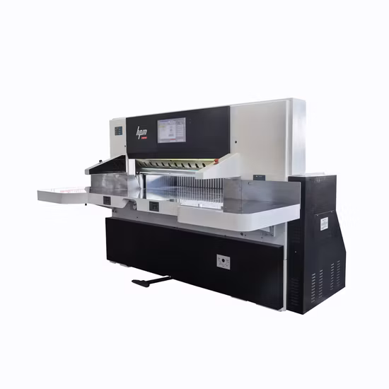 Full Automatic High Speed Heavy Duty Paper Cutting Machine Guillotine for Business Card