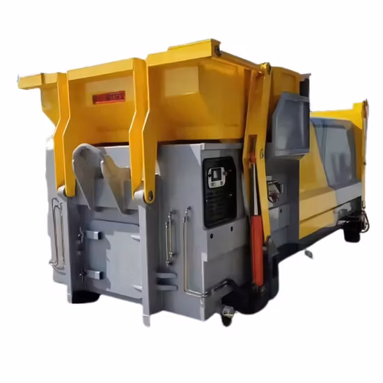 16m3 Waste Compression Container Compactor Skip Mobile Garbage Station