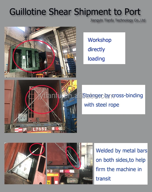 Scrap Metal Container Gantry Type Shearing Machine Baler Shear Machine